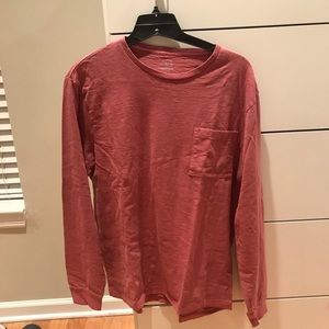 Men’s JCrew long sleeve pocketed shirt